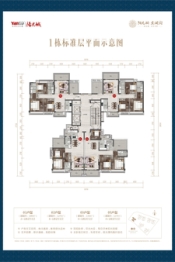 阳光城文澜府3室2厅1厨2卫建面100.00㎡