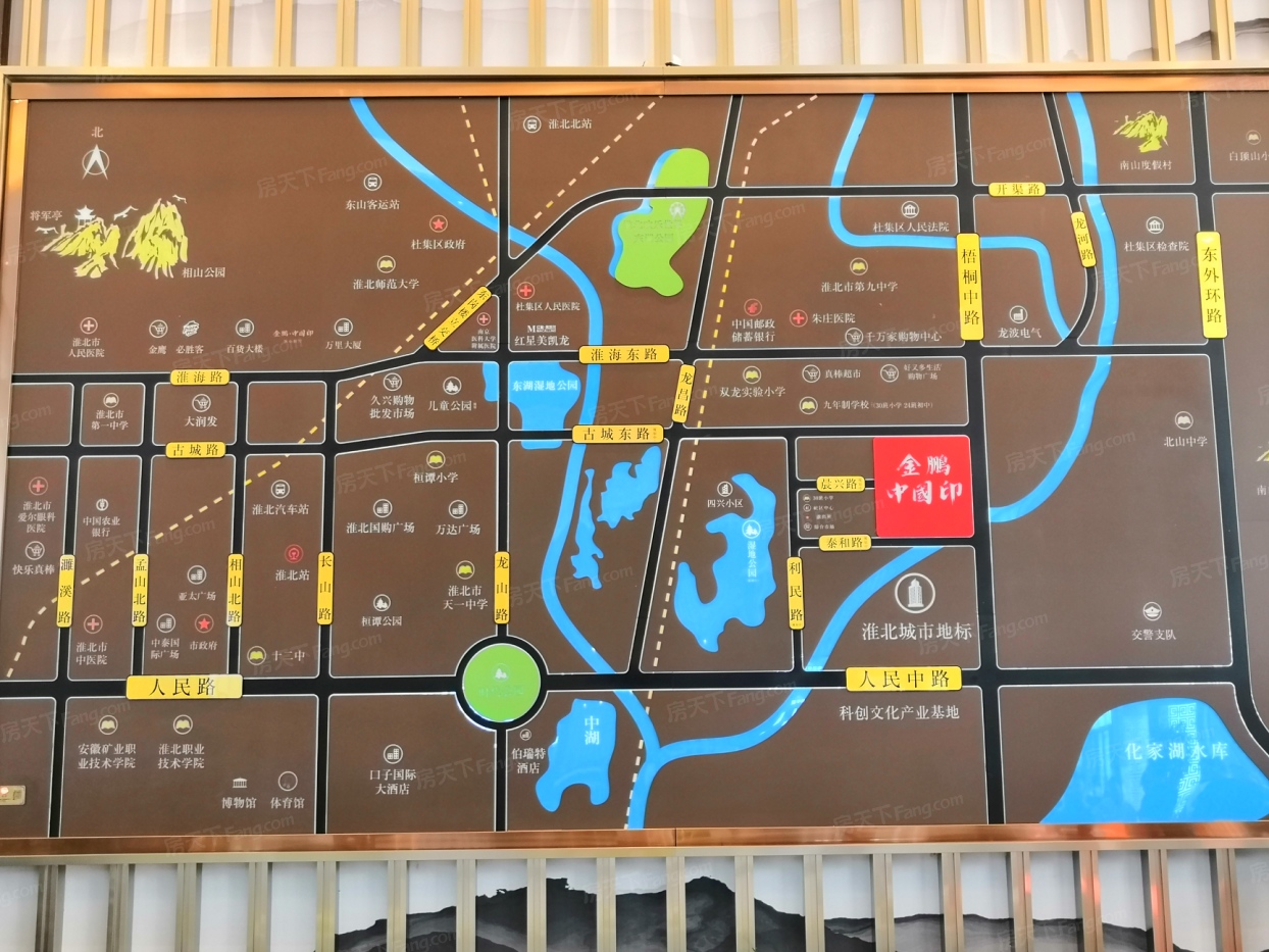 金鹏中国印交通图