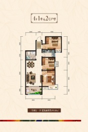 开亮崇德苑3室2厅1厨1卫建面99.08㎡