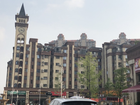 融科花满庭实景图