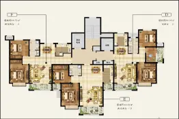 枫悦名邦2室2厅1厨1卫建面89.00㎡