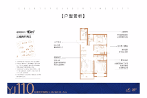 碧桂园时代城YJ110户型