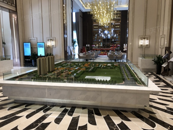 新城悦隽盛世实景图