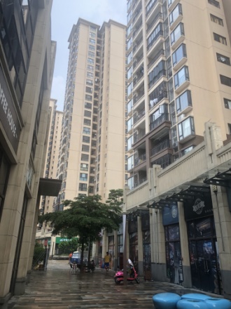 中国铁建国际花园实景图