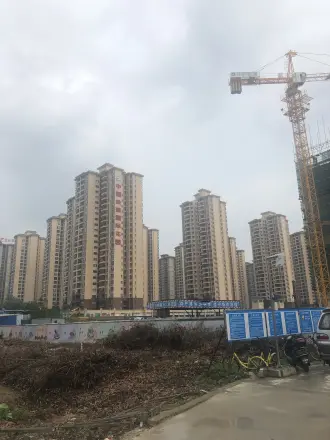 中国铁建国际花园实景图
