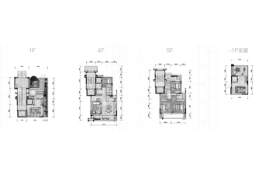 中海熙园4室4厅1厨3卫建面131.00㎡