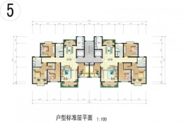 麟州华府4室2厅1厨2卫建面162.70㎡