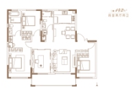 洋房142平米户型