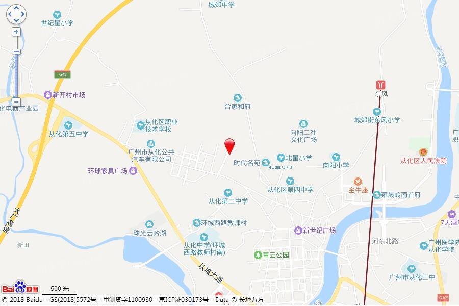 招商金茂保利和府花园交通图