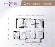 碧桂园·星钻C户型