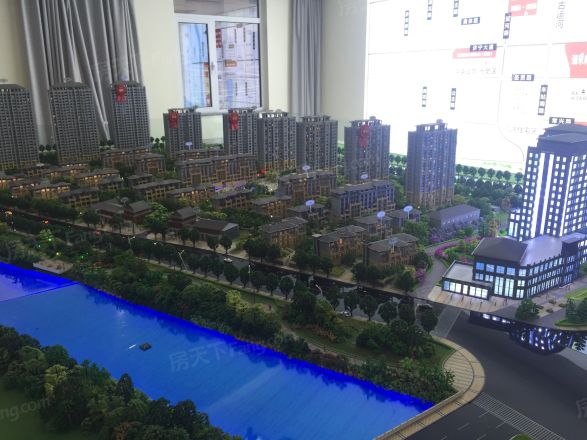 鸿顺温泉小镇实景图