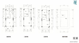 碧桂园上观3室2厅1厨4卫建面167.00㎡