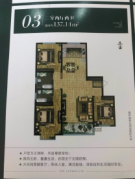 凤凰养生谷3室2厅1厨2卫建面137.14㎡