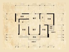 业主诚售 御海天韵 园心中高层 106平做3房 实用面积大