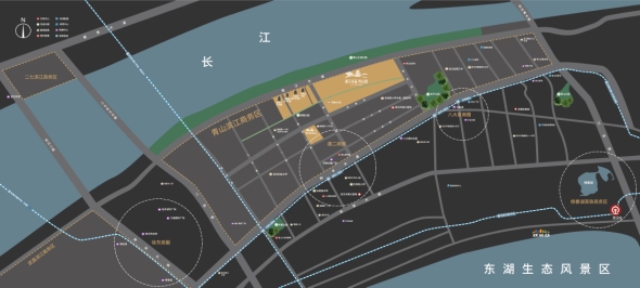 御江壹品青山印写字楼交通图