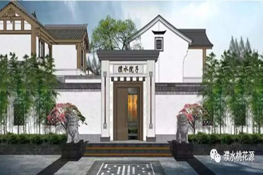 濮水桃花源效果图