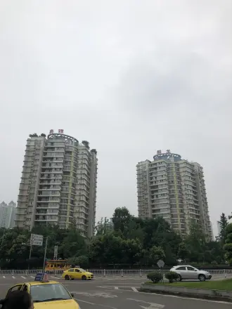 典雅麒龙山水实景图