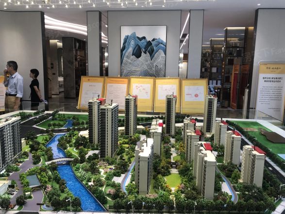 荣安桂语嵩江实景图