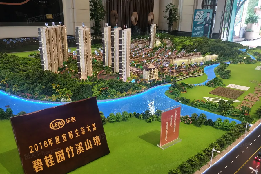 沙盘拖动图片可以查看其它楼栋信息