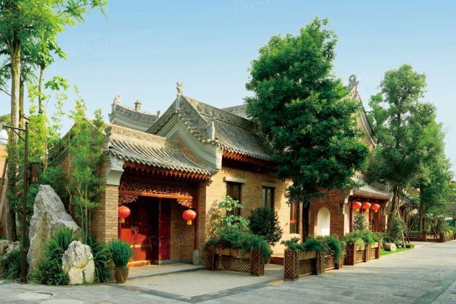 华侨城博客小镇尔雅小院实景图