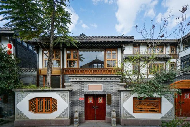 华侨城博客小镇尔雅小院实景图