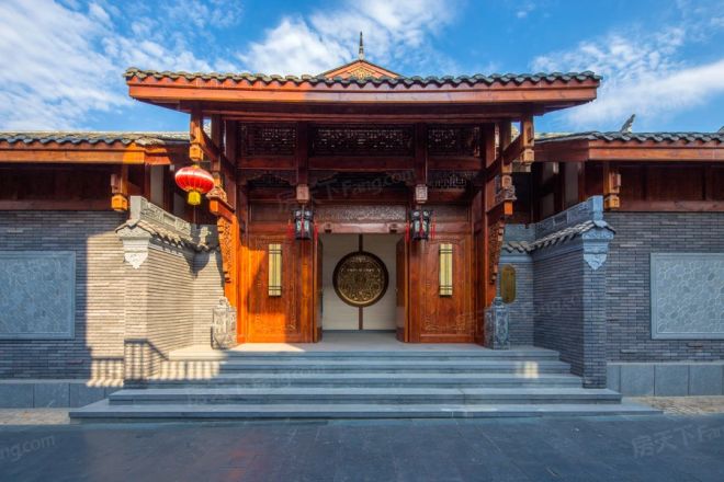 华侨城博客小镇尔雅小院实景图