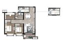 高铁城商住楼户型图