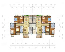 咸丰·富泰花园3室2厅1厨2卫建面299.00㎡