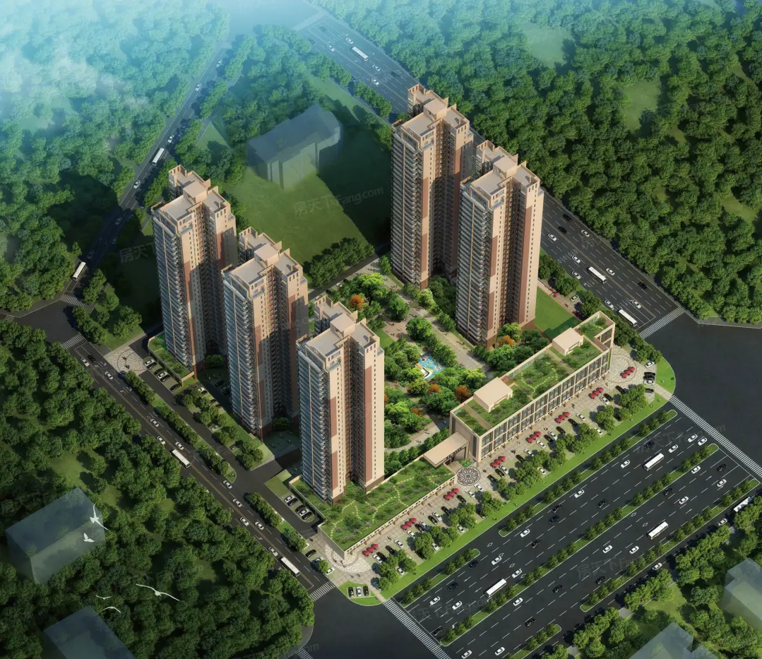 国贸城市花园效果图