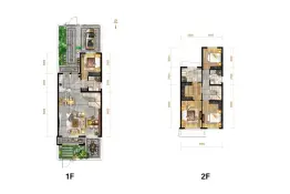 大庆院子6室2厅1厨3卫建面147.0㎡