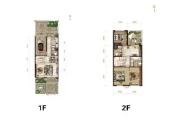大庆院子4室3厅1厨3卫建面154.0㎡