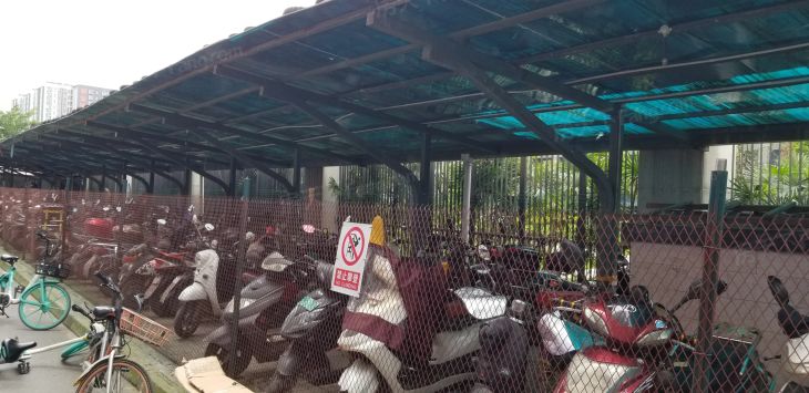 九峰国际小区实景图