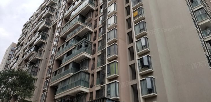 九峰国际小区实景图