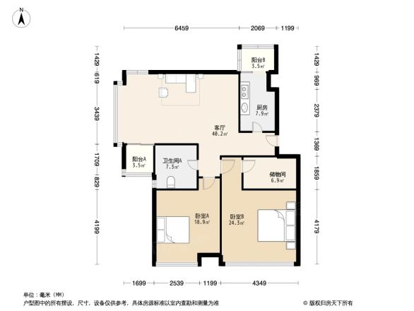 博雅西园户型图