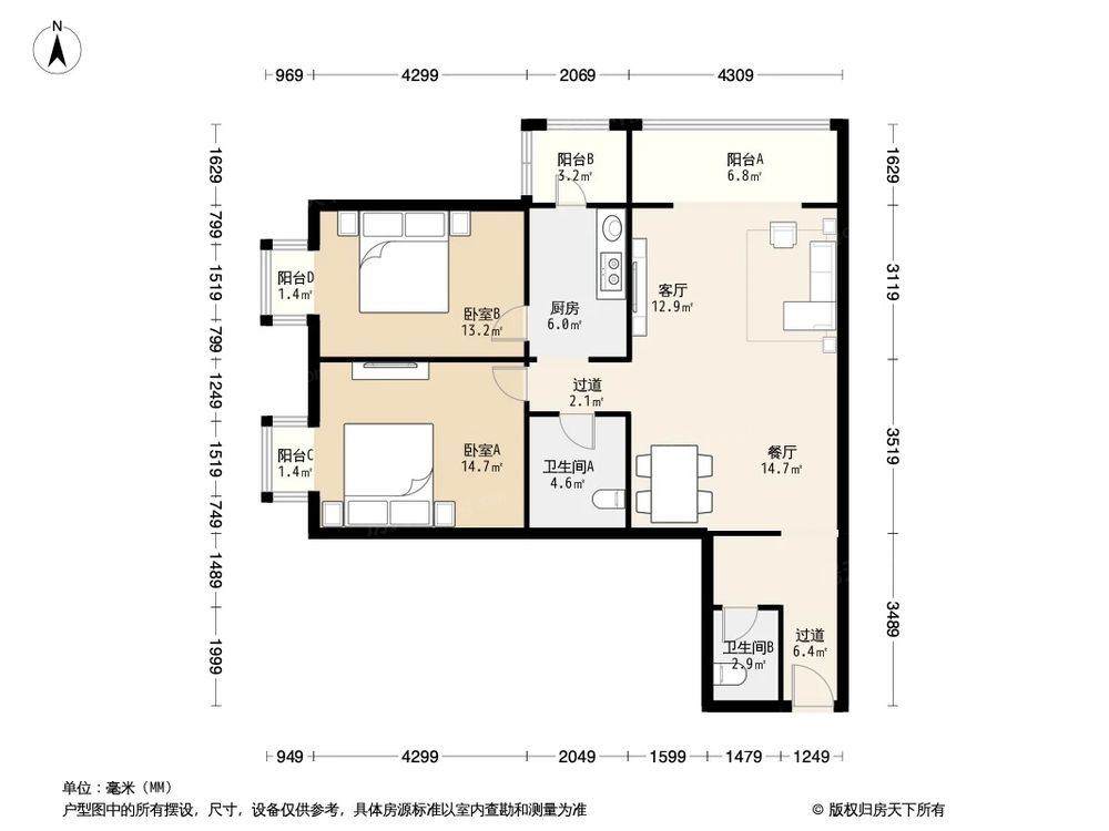 相似户型图