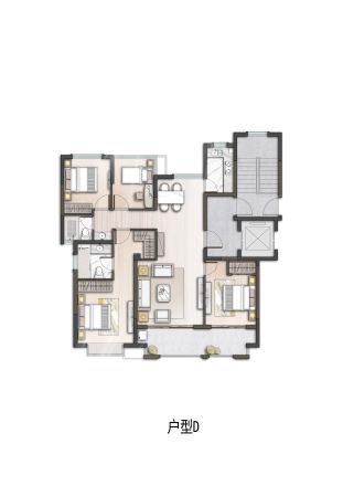 湖山一品户型图