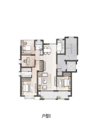 湖山一品户型图