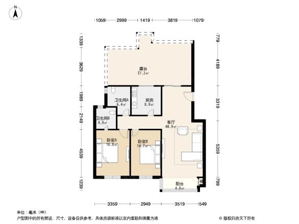 博雅西园户型图