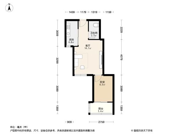 美景东方户型图