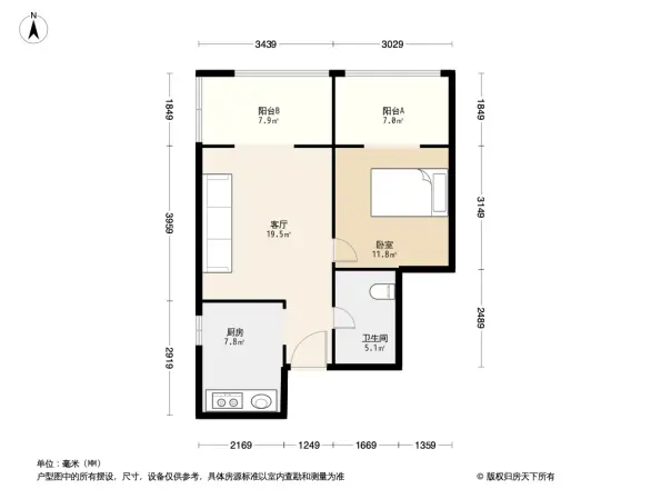世纪金色嘉园户型图