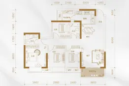 天誉智慧城（天誉里）4室2厅1厨2卫建面117.5㎡