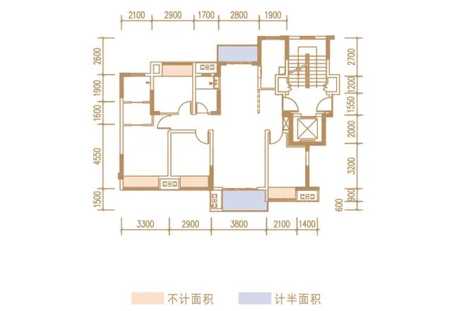 重庆远洋山水赋户型图图片