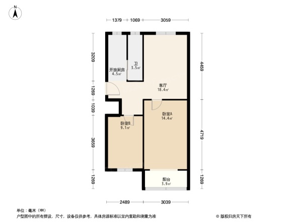 岭南路26号院户型图