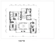 188平三室户型