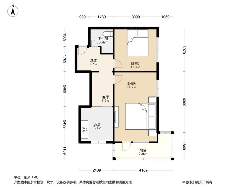 相似户型图