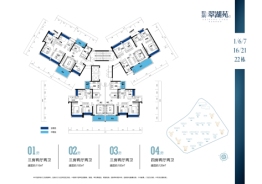 世荣翠湖苑二期3室2厅1厨2卫建面116.00㎡