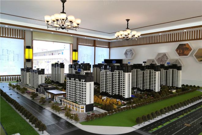 建龙平城府实景图
