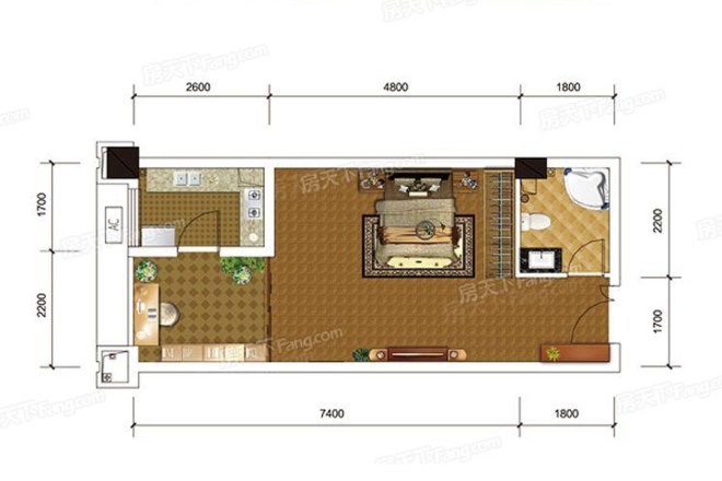 君临南山崇德府户型图