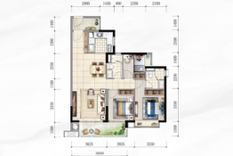 时代外滩（肇庆）3室2厅1厨2卫建面98.00㎡