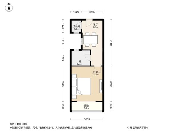 石佛营东里105号院户型图